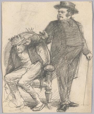 Two Men, One with Earl's Coronet