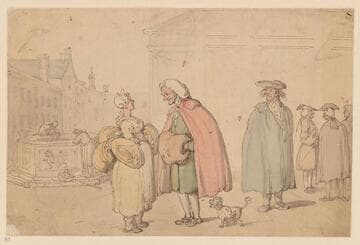 Street Scene in Italy