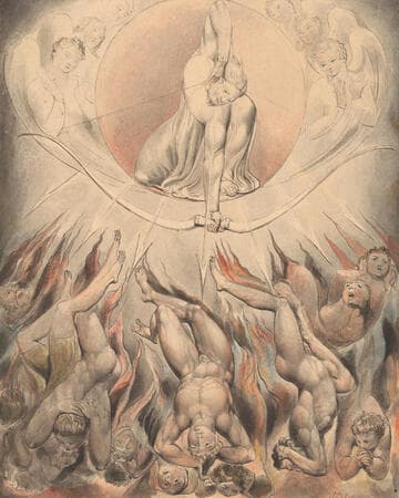 Illustration 7 to Milton's "Paradise Lost": The Rout of the Rebel Angels