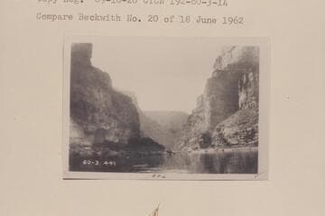 Down to mouth of Clearwater Canyon from Mile 192.25