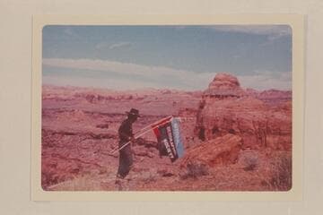Dance of the Flags.  Tobey Owl; Nasja Begay