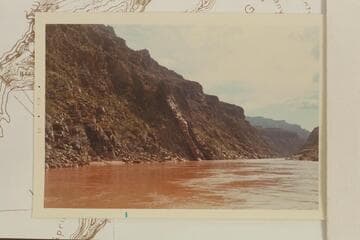 Down river from foot of 224 Mile Rapid