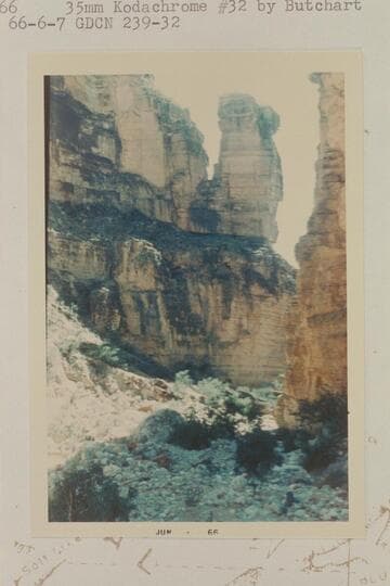 South to The Owl in Separation Canyon narrows