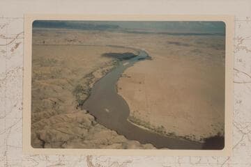 Up Green River from Mile 109.5