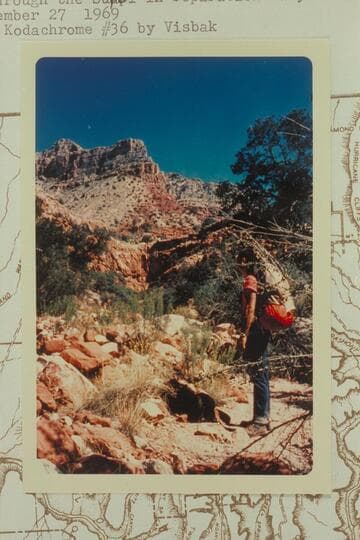 Up through the Supai in Separation Canyon