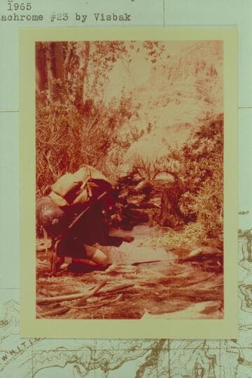 The spring in Meriwitica Canyon