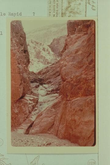 Side canyon at 231 Mile Rapid (?)