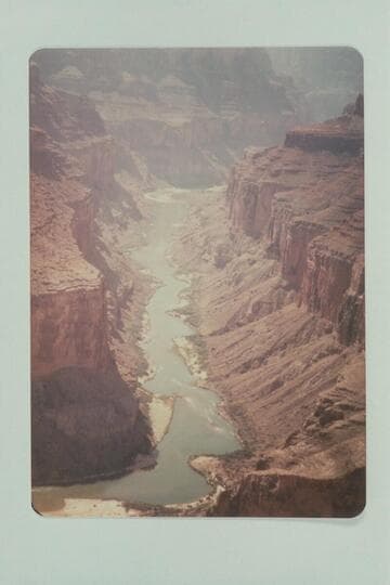 Down Marble Canyon from mouth of Nancoweap Creek