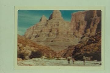 In lower Meriwitica Canyon nearing its junction with Spencer Canyon- Hualpai Indian Reservation