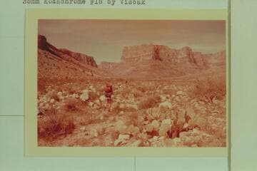 On the floor of Meriwitica Canyon on the way out