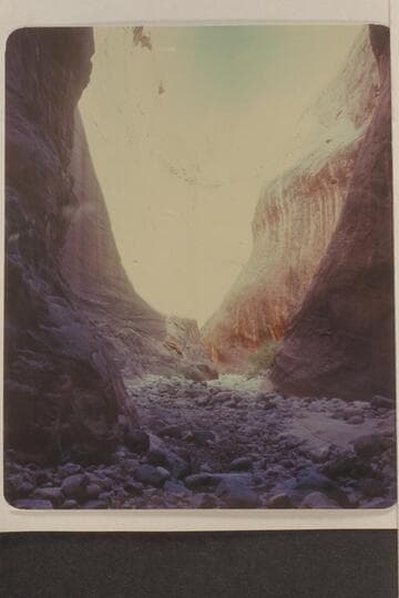 Oak Creek; Black Water Creek; Oak Canyon; Katie Lee letter of 1957, Nov. 25