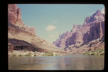 Up Marble Canyon from Little Colorado