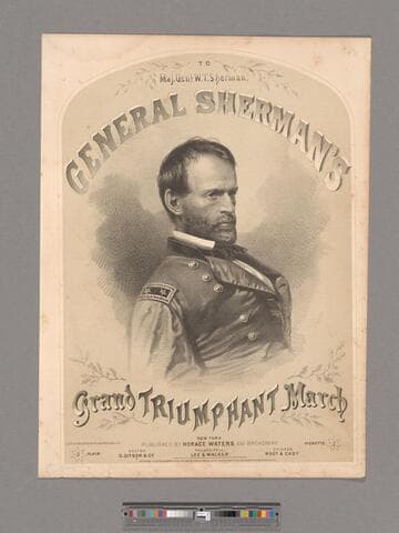 General Sherman's grand triumphant march