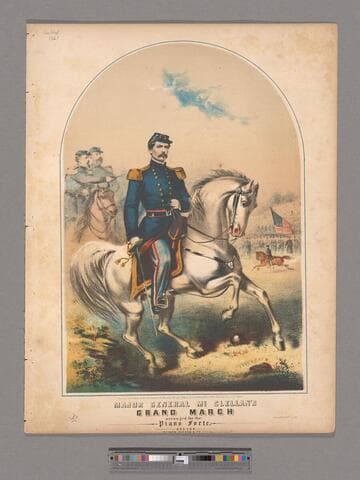 Major General Mc Clellan's [sic] grand march : arranged for the piano forte