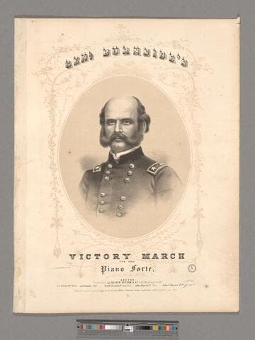 Genl. Burnside's victory march : for the piano forte