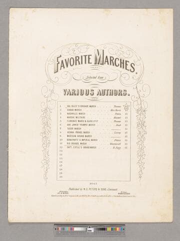 Rio Grande march : most respectfully dedicated to General Taylor / by Dr.. Wozencraft