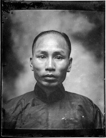 Head-shot portrait of a Chinese man