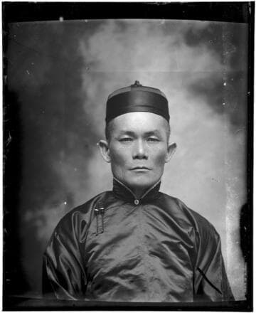 Head-shot portrait of a Chinese man