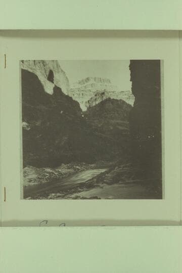 Grand Canyon near Supai Creek.  Probably up from Mile 172