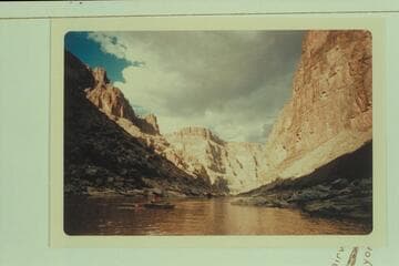 Up Grand Canyon from Mile 174.2; Red Slide Canyon