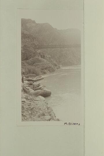 Bus Hatch boloneys at Bright Angel Creek