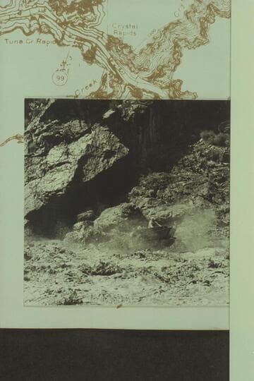 Jim-Bob Rowland at the wheel; Dock Marston piloting Deck boat in Crystal Rapid