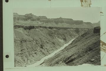 Up River from Tonto Platform at Mile 105.6