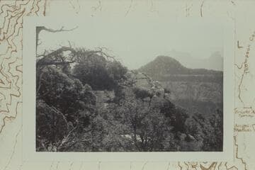 Oza Butte from Tiyo Point.  Brahma and Zoro in distance