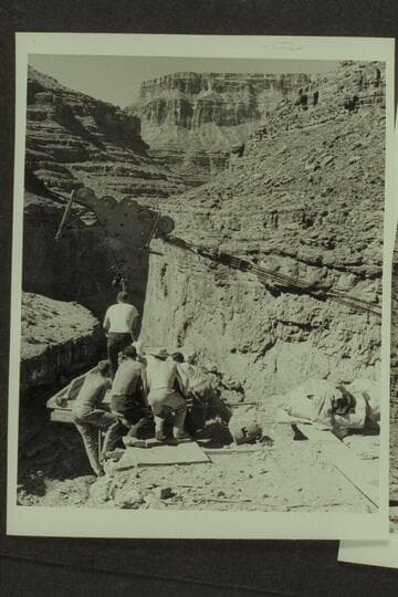 Loading Skip, Marble Canyon damsite