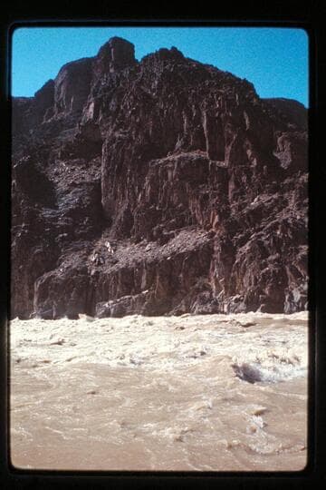 "Wee Red" in Monument Creek Rapids