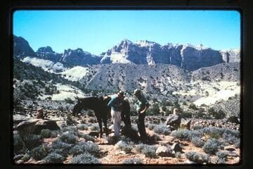 At rim of Yellow Water Creek; fork of Black Water Creek