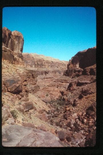 Down from drop in Bald Rock Creek