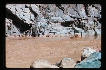 Buzz Belknap at head of 217 Mile Rapids