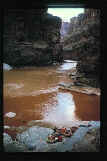 Up from mouth of Supai Creek
