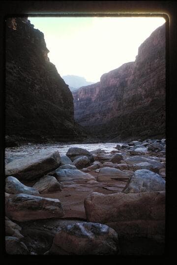 Down at mouth of Kanab Creek