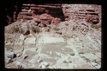 Beach erosion near Mile 39