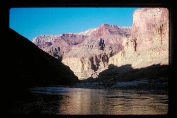 Hudgin plane up river from Fossil Rapids