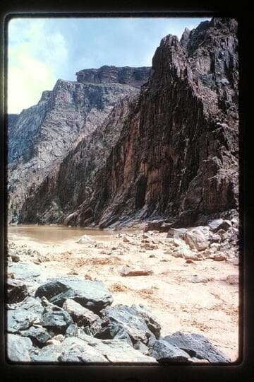 Up river to Horn Creek Rapids