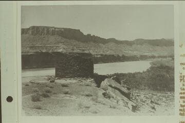 Ruins of Old Indian Fort; Brown-Stanton Survey