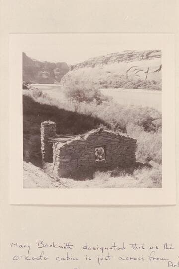 Ryan cabin, Glen Canyon