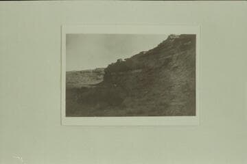The ruin on the left bank of the Colorado near the mouth of White Canyon