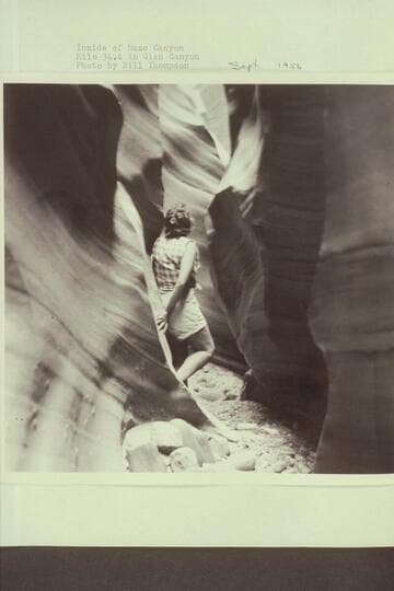 Inside of Maze Canyon; Mile 34.4 in Glen Canyon