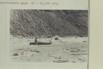 10-man inflated boat "Dark Angel" in lower 24.5 Mile Rapid