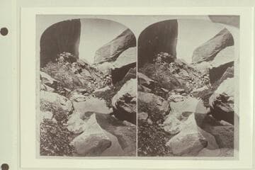 [from stereo] Views on the Colorado River, Glen Canon Series.  [Either] No. 164, Boulders [or] No. 170, Blue-Bird Canon