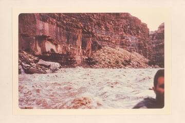 Up at Dark Canyon Rapid.  Photo from Don Hatch party