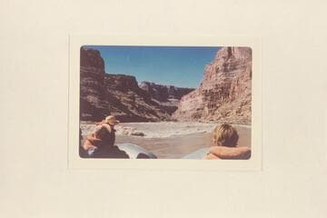 Head of Rapid No. 43 at Mile 184.1.  The drop is 7 ft. in 0.15 miles