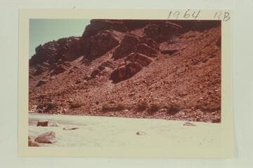 Up at head of Rapid 16, Mile 204.5