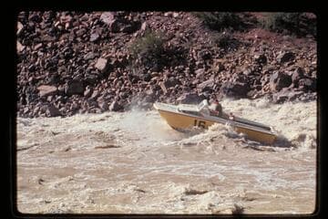 "Big Yellow" down Hance Rapids, 38,800 cfs