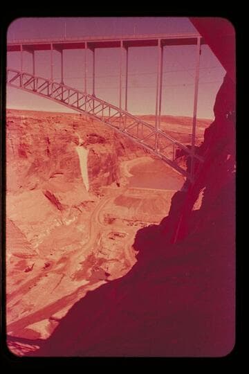 Lees Ferry Bridge, dam site