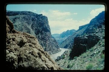 Up river from Travertine Creek